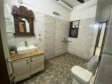 Kitchen in 3 BHK Builder Floor at East Of Kailash – for Rent