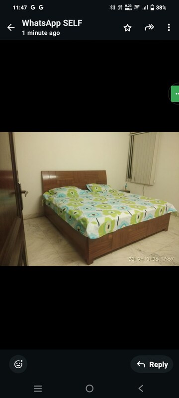 Bedroom in 3 BHK Builder Floor at Greater Kailash I – for Rent