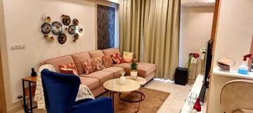 Living Room in 3 BHK Apartment at DLF New Town Heights I, Sector 90 – for Rent
