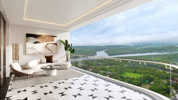 Balcony in 4 BHK Apartment at Versova – for Sale