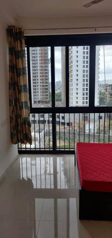 Balcony in 1 BHK Apartment at Duville Riverdale Heights, Kharadi – for Rent