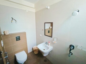 Bathroom in 3 BHK Apartment at Altura Apartments, Ghazipur – for Rent