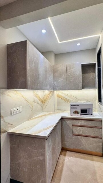 Kitchen in 1 BHK Apartment at Jaypee Green Sun Court Tower III, Jaypee Greens – for Rent