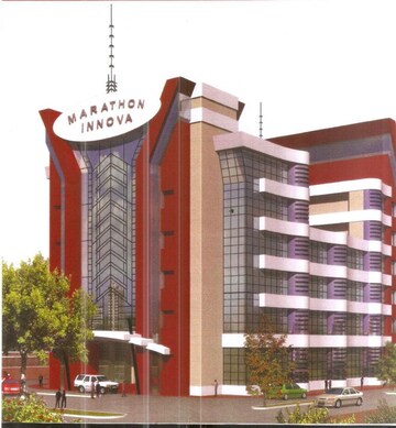  Office Space – Exterior View View at Marathon NextGen Innova, Lower Parel - for Rent