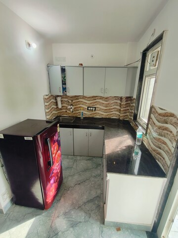 Kitchen in 1 BHK Builder Floor at Ansal Sushant Lok I, Sector 43 – for Rent