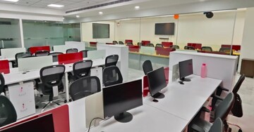 Team Area in  Office Space at Dynasty Business Park, Andheri East – for Rent