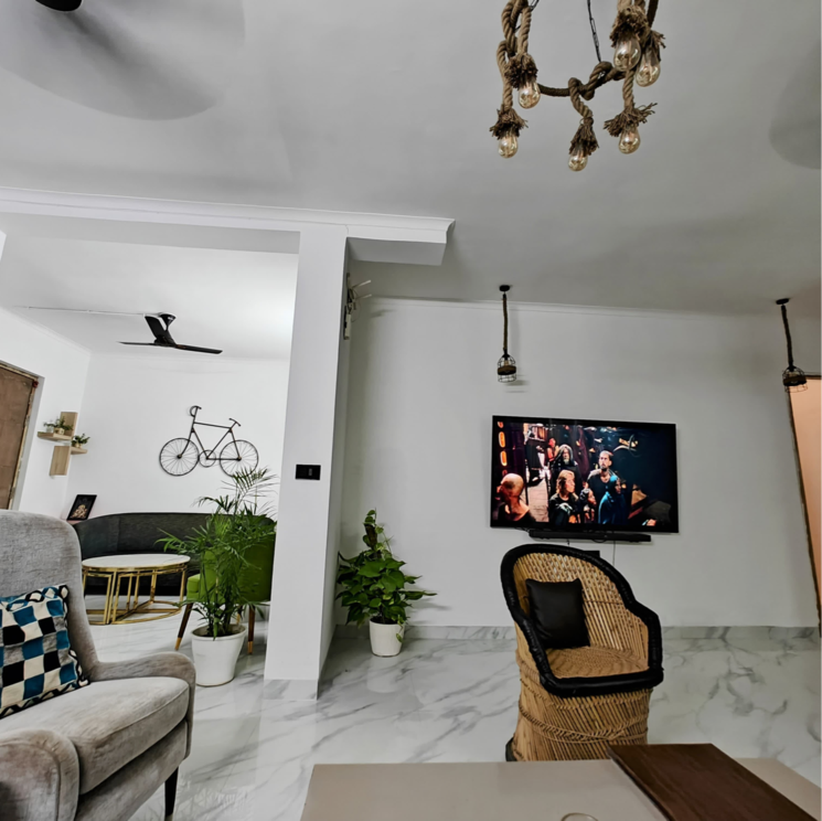 Living Room, vatika-city-homes 4 Bedroom 300 Sq.Yd. Builder Floor In Sector 83 Gurgaon 7919189