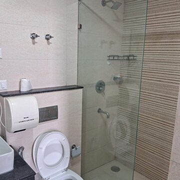 Bathroom in 2 BHK Apartment at Supertech Hues, Sector 68 – for Rent