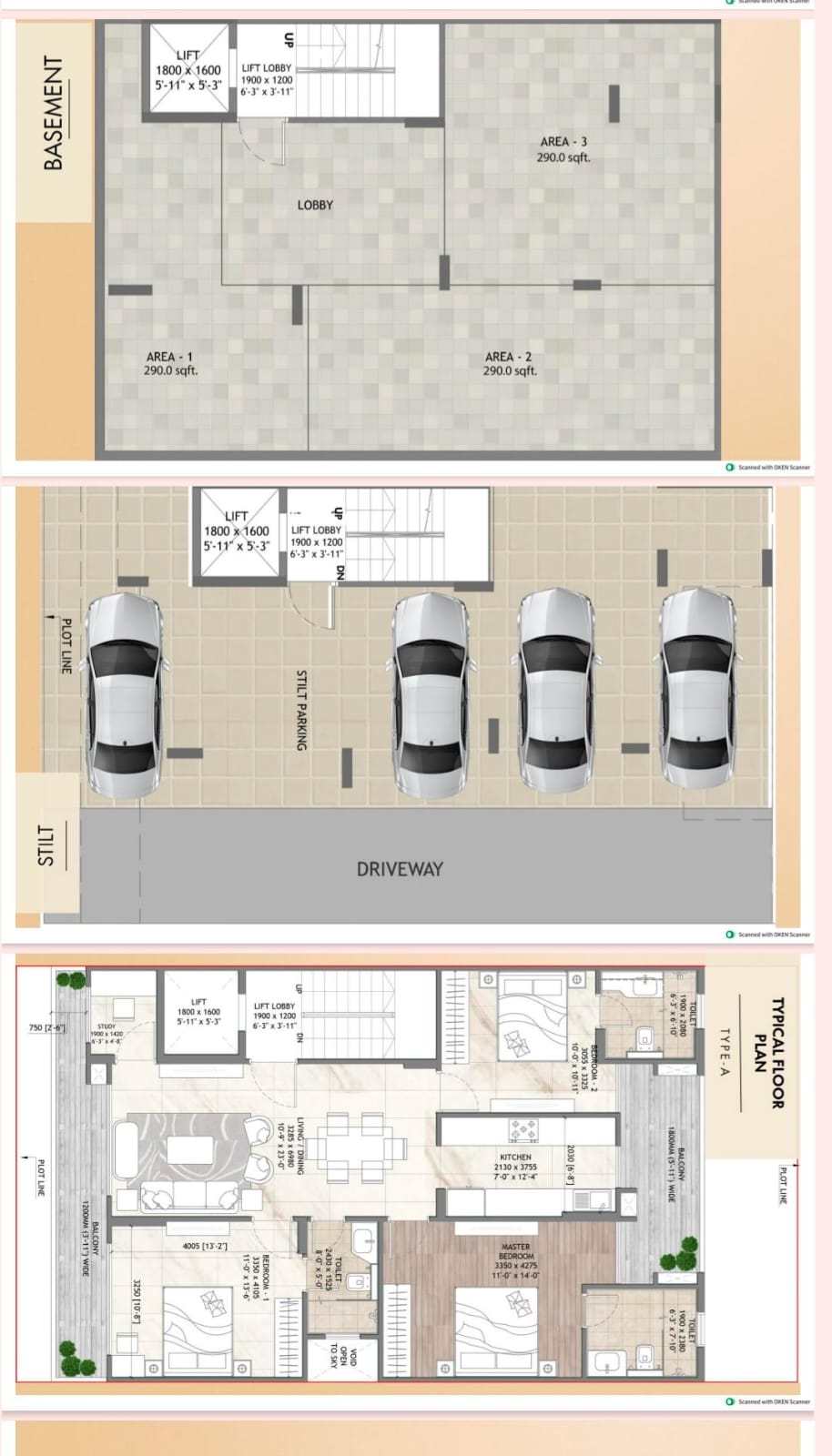3.5 BHK + Pooja Room Apartment For Sale in Signature Global Daxin Vistas