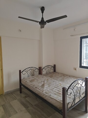 Bedroom in 2 BHK Apartment at Balaji Darshan CHS, Nerul – for Rent