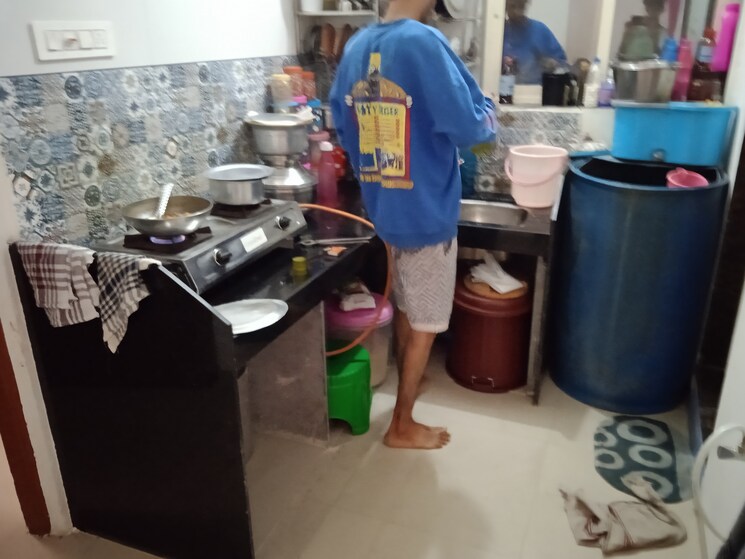 Kitchen, shivam-residency-bhiwandi 1 Bedroom 480 Sq.Ft. Apartment In Themghar Thane 7856057