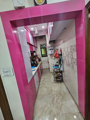 Kitchen in 2 BHK Builder Floor at Janakpuri – for Rent