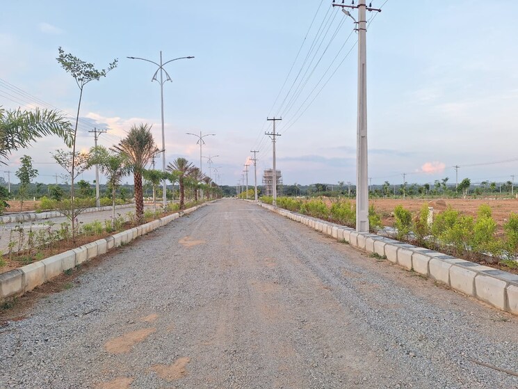 Exterior View, vasavi-archana-white-lotus  204 Sq.Yd. Plot In Kethireddipally Hyderabad 7919343