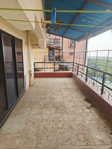 Balcony in 3 BHK Apartment at Sagar Darshan Towers, Nerul – for Sale