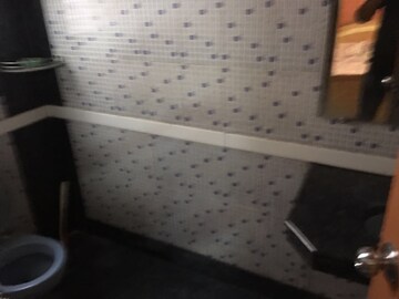 Bathroom in 2 BHK Apartment at Sankalp II, Malad East – for Rent