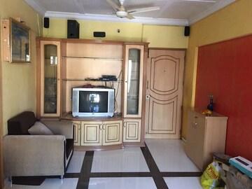 Living Room in 2 BHK Apartment at Sankalp II, Malad East – for Rent