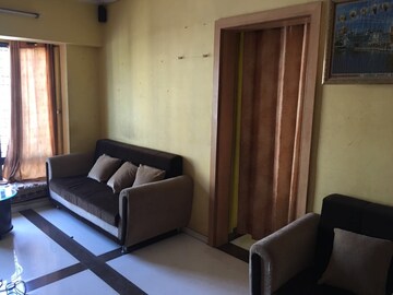 Living Room in 2 BHK Apartment at Sankalp II, Malad East – for Rent
