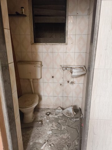 Bathroom in 1 BHK Apartment at Shree Adinath Towers, Borivali East – for Sale