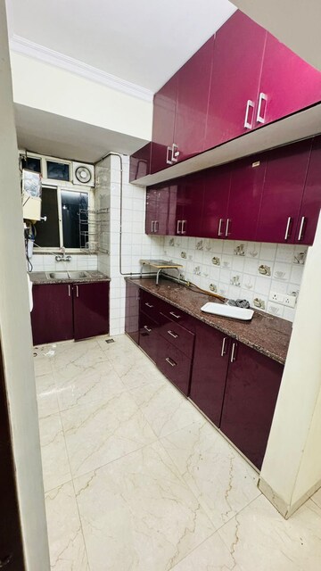 Kitchen in 2 BHK Apartment at Unitech Palms, South City 1 – for Rent