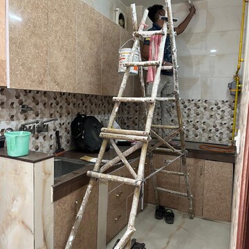 Team Area in 1 RK Builder Floor at Lajpat Nagar ii – for Rent