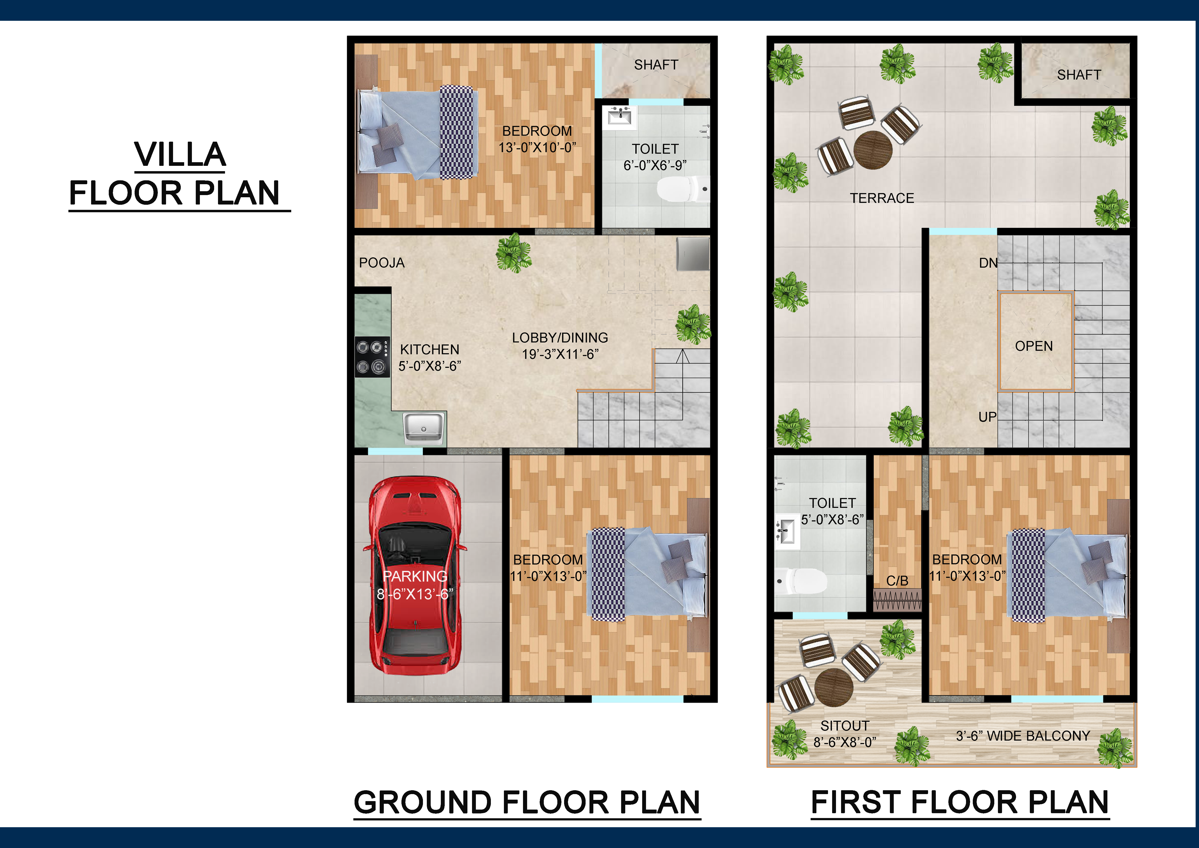 2 BHK + Servant Room Apartment For Sale in Aarya Vihar