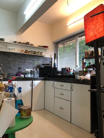 Kitchen in 1 BHK Apartment at Bandra West – for Rent
