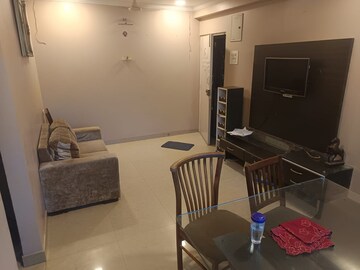 Living Room in 1.5 BHK Apartment at Bandra West – for Rent