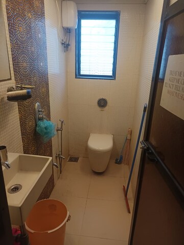 Bathroom in 1.5 BHK Apartment at Bandra West – for Rent