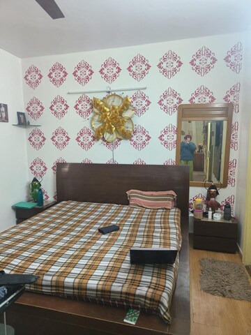 Bedroom in 3 BHK Apartment at Ambience Creacions, Sector 22 – for Rent