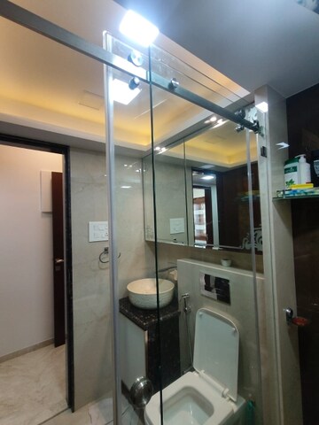 Bathroom in 2 BHK Apartment at Darsshan Ricco, Lower Parel – for Rent