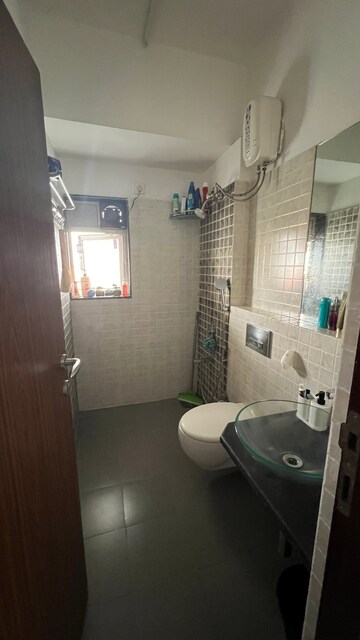 Bathroom in 2 BHK Apartment at Omkar Veda Exclusive, Parel – for Sale