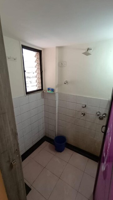 Bathroom in 1 BHK Apartment at Pooja Apartment Vijay Nagari, Vijay Nagari – for Rent