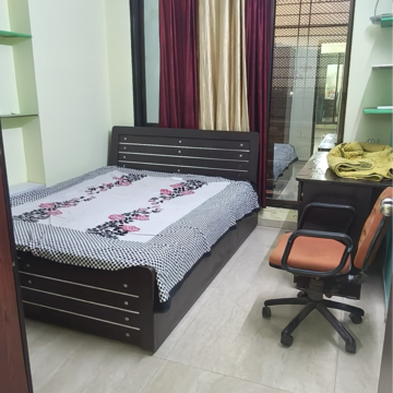 Bedroom in 2 BHK Apartment at Shree Balaji  Om Harmony, Kharghar Sector 10 – for Rent