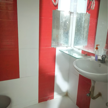 Bathroom in 2 BHK Apartment at Shree Balaji  Om Harmony, Kharghar Sector 10 – for Rent