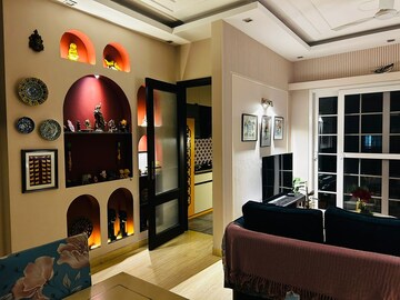 Living Room in 3 BHK Apartment at South Delhi – for Sale