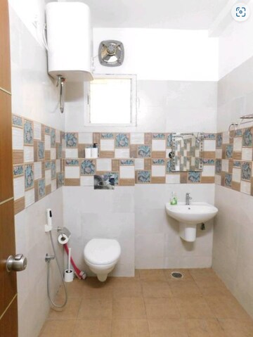 Attached Bathroom in 3 BHK Apartment at Jain Ravi Gayatri Heights, Hi Tech City – for Rent