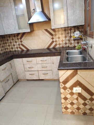 Kitchen in 3 BHK Builder Floor at Greater Kailash ii – for Rent