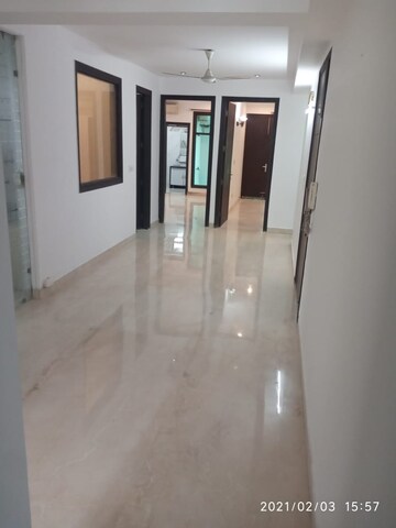 Building Lobby in 3 BHK Builder Floor at Greater Kailash I – for Rent