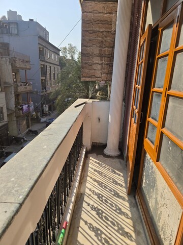 Balcony in 2 BHK Builder Floor at Kalkaji – for Rent