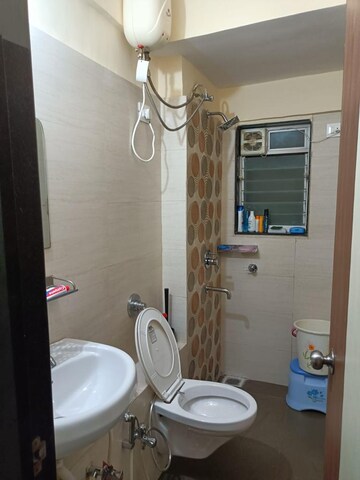 Bathroom in 1 BHK Apartment at Mantri Serene, Goregaon East – for Rent