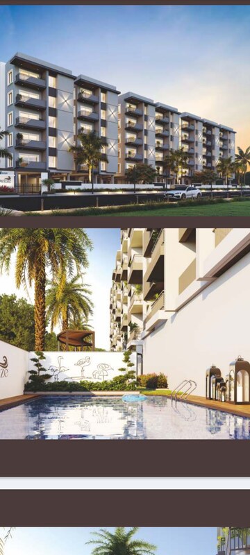 Balcony in 3 BHK Apartment at Western Springs, Puppalaguda – for Sale