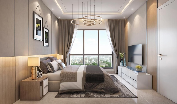 Living Room, vaibhavlaxmi-queens-glory 2 Bedroom 644 Sq.Ft. Apartment In Chembur Mumbai 7920765