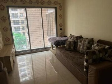 Living Room in 2 BHK Apartment at Ekta Parks Ville, Virar West – for Sale
