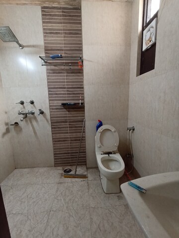 Bathroom in 2.5 BHK Apartment at Paschim Vihar – for Rent