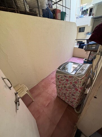 Balcony in 2 BHK Apartment at Shri Suvarna Apartment, Kothrud – for Rent
