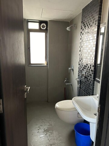 Bathroom in 1 BHK Apartment at Lodha Splendora, Ghodbunder Road – for Rent
