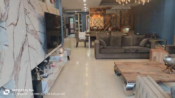 Living Room in 3 BHK Builder Floor at Uppal Southend, Sector 49 – for Rent