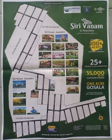 Plot For Resale in Sunrise Castle Patancheruvu Peeranchuruvu Hyderabad  7921681