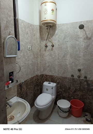 Bathroom in 1 RK Independent House at RWA Apartments Sector 71, Sector 71 – for Rent