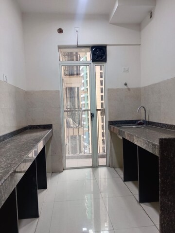 Kitchen in 2 BHK Apartment at Marathon Nexzone Atlas 1, New Panvel – for Rent